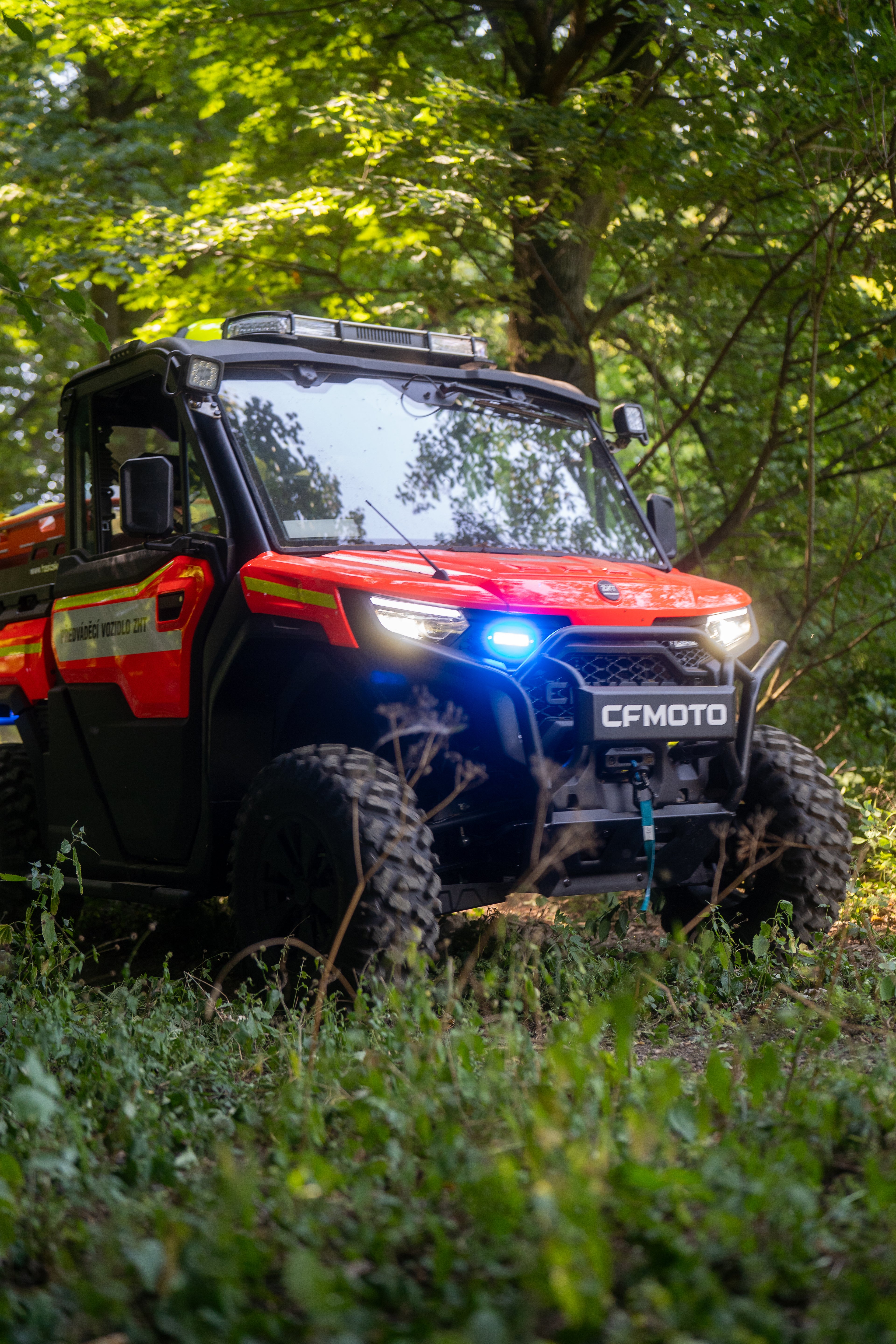 Hasičský špeciál – CFMOTO Gladiator U10 Pro Highland