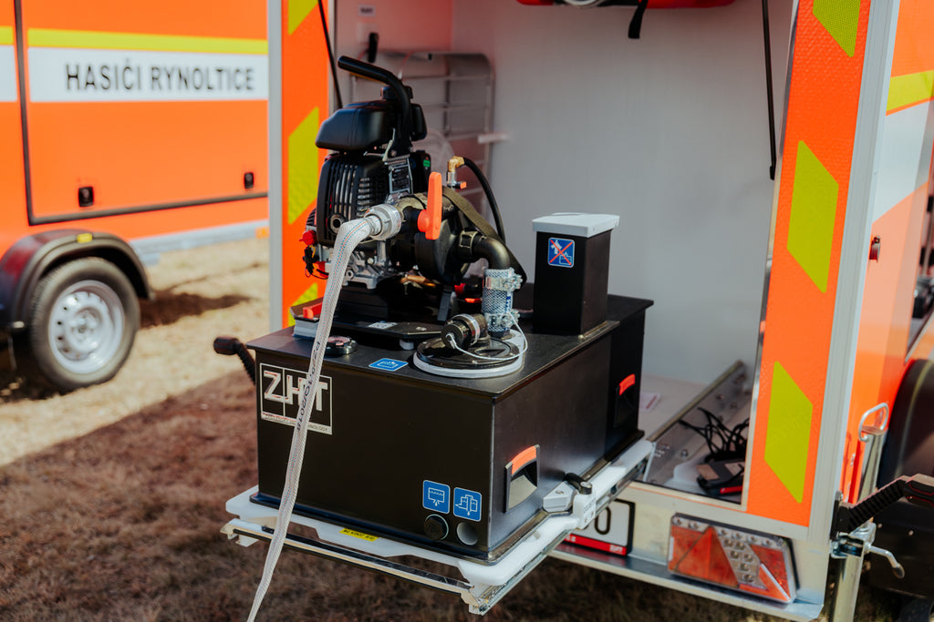 Hasicí modul – 80litrová zásahová jednotka pro přívěsy