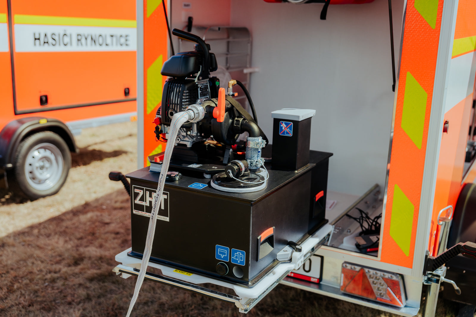 Hasicí modul – 80litrová zásahová jednotka pro přívěsy