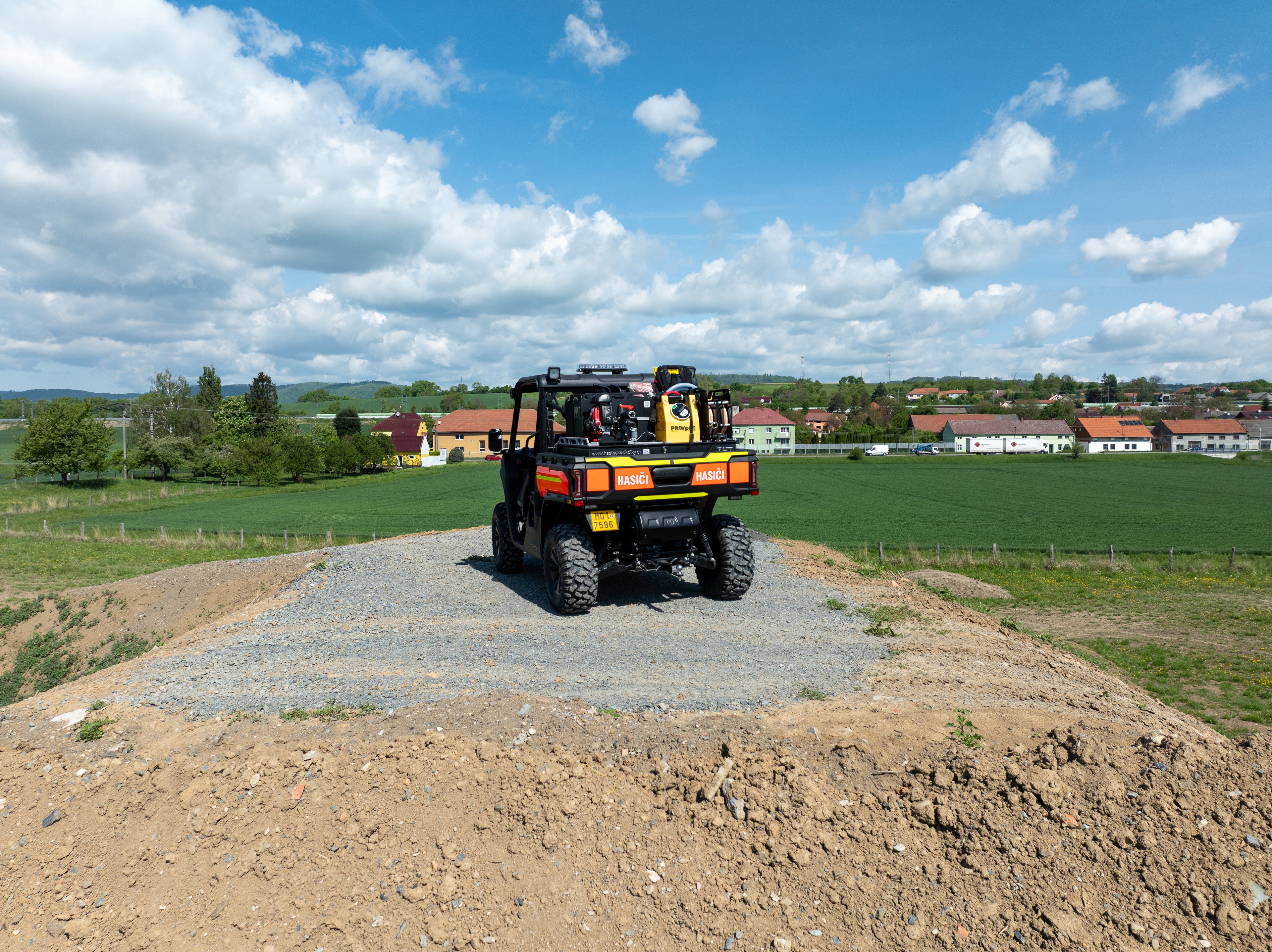 Hasičský špeciál – CFMOTO Gladiator U10 Pro Highland