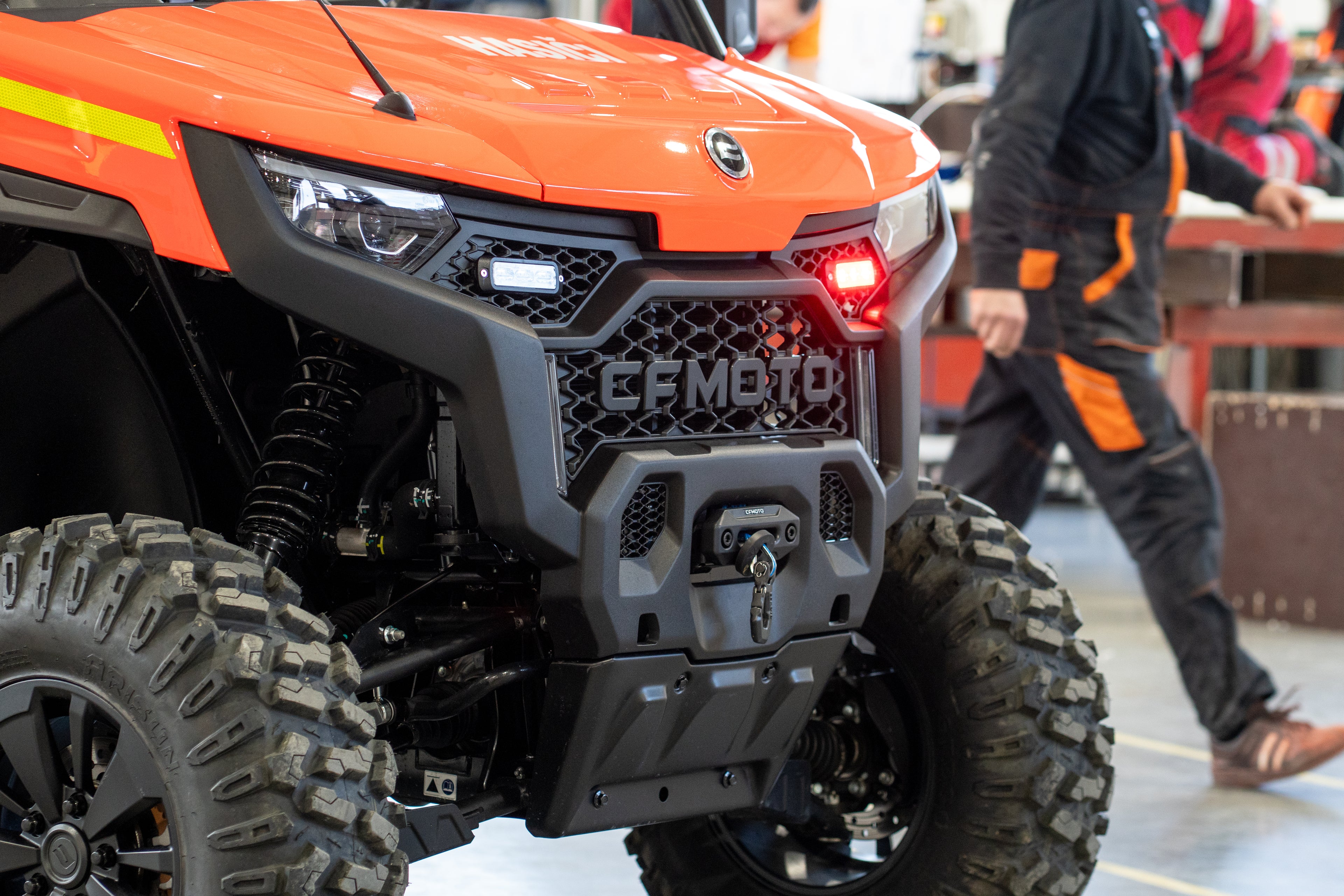 Hasičský špeciál – CFMOTO Gladiator U10 Pro Highland