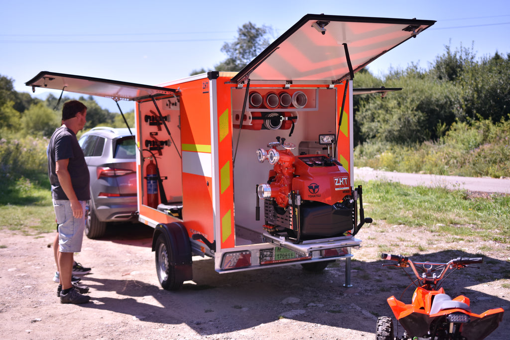 Požární přívěs pro hašení – POLYMODULE LIGHT