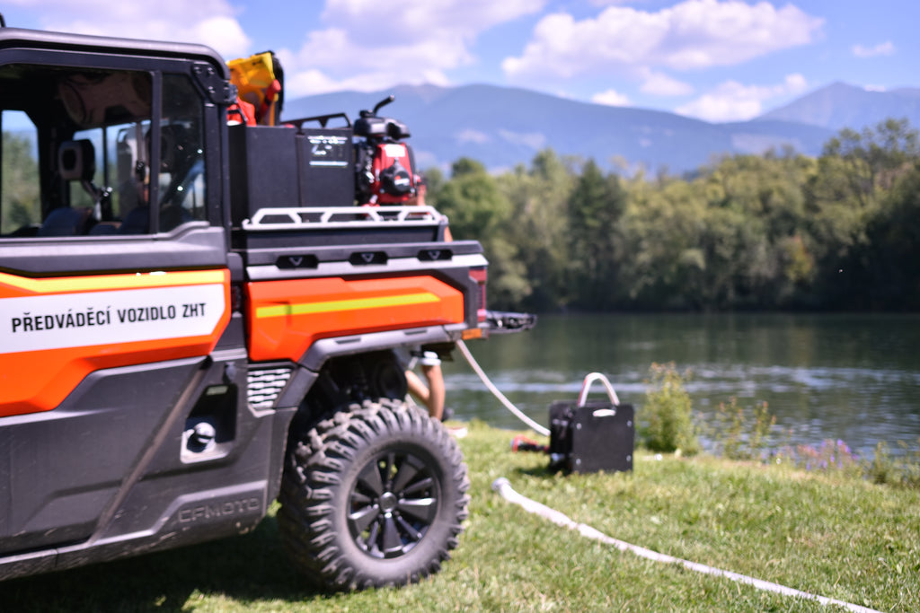 Hasičský špeciál – CFMOTO Gladiator U10 Pro Highland